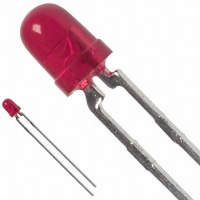 HLMP-1601 LED 3MM 12V 626NM HE RED DIFF