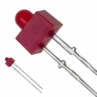 LN238RPH LED RED DIFF 3MM RND TOP VIEW