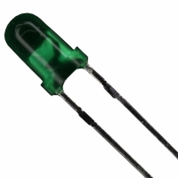 LN38GPX LED GREEN DIFFUSED 3MM ROUND