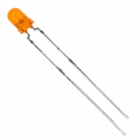 TLHO4400 LED 3MM ORANGE 1.6MCD GAASP GAP