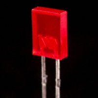 WP113IDT LED RECT 2X5MM 625NM RED DIFF