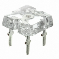 R50RED-F-0160 LED RED CLEAR 4P 7.6MM 160DEG
