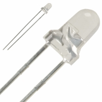 LB3803X LED BLUE ROUND 3MM THROUGH HOLE