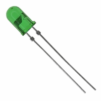 TLHG5201 LED 5MM GREEN 40MCD GAP ON GAP