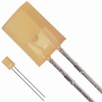 HLMP-S301 LED 2X5MM 583NM YELLOW DIFF