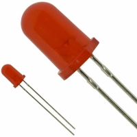 LNG801RKD LED ORANGE/RED DIFFUSED 5MM RND