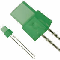 LN324GPXB LED GREEN DIFFUSED 1X5MM RECT