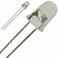 UW5805S LED WHITE CLEAR 5MM THROUGH HOLE