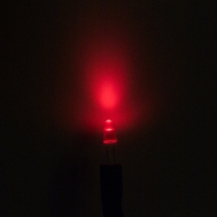 LN21RPHL LED RED DIFFUSED ROUND SHORT