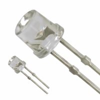 LN340CP LED GRN CLEAR 4.4MM RND FLAT TOP