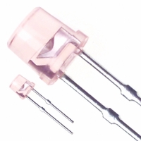 LN840RCP LED ORG CLEAR 4.4MM RND FLAT TOP