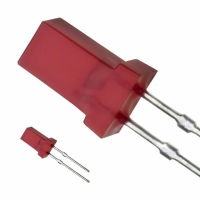 LN252RP LED RED DIFFUSED 4MM SQUARE