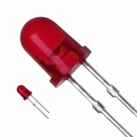 LN21RPSL LED RED DIFFUSED 5MM ROUND