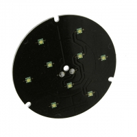 XPGWHT-L1-0000-00FE4-RND-9LED LED MCPCB 9LED ROUND NWHT 00FE4