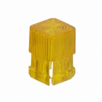 4323 LENS FOR T1-3/4 LED AMBER SQUARE