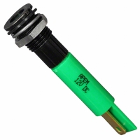 Q8F1BXXG12E INDICATOR 12V 8MM FLUSH GREEN