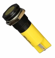 Q14F1BXXY12E INDICATOR 12V 14MM FLUSH YELLOW