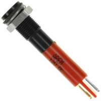 Q6F1BXXR12E INDICATOR 12V 6MM FLUSH RED