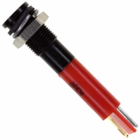 Q6F1BXXR24E INDICATOR 24V 6MM FLUSH RED