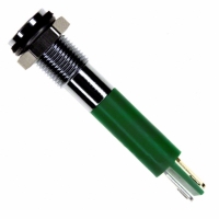 Q6F1CXXG12E INDICATOR 12V 6MM FLUSH GREEN