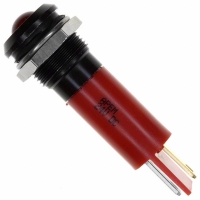 Q12P1BXXR24E INDICATOR 24V 12MM PROMINENT RED