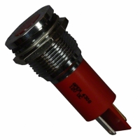 Q16F1CXXR12E INDICATOR 12V 16MM FLUSH RED