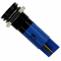 Q14F1BXXB12E INDICATOR 12V 14MM FLUSH BLUE