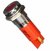 Q14F1CXXR24E INDICATOR 24V 14MM FLUSH RED