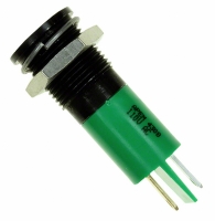 Q14F1BXXG110E INDICATOR 110V 14MM FLUSH GREEN