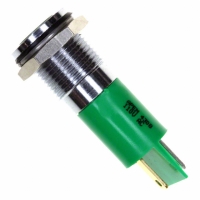 Q14F1CXXG110E INDICATOR 110V 14MM FLUSH GREEN