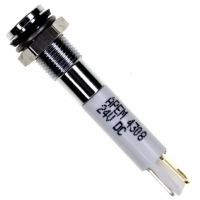 Q6F1CXXW24E INDICATOR 24V 6MM FLUSH WHITE