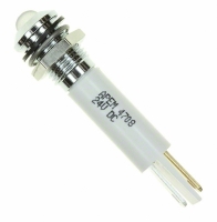 Q8P1CXXW24E INDICATOR 24V 8MM PROMINENT WHT