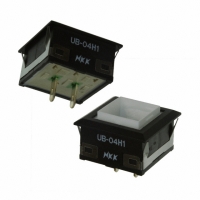 UB04KW015F INDICATOR SQ BLK HSNG GREEN LED