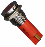 Q16F1CXXR24E INDICATOR 24V 16MM FLUSH RED