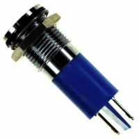 Q14F1CXXB12E INDICATOR 12V 14MM FLUSH BLUE