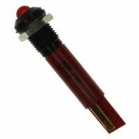 Q8P1BXXR12E INDICATOR 12V 8MM PROMINENT RED