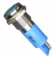 Q14F1CXXB110E INDICATOR 110V 14MM FLUSH BLUE