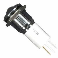 Q16P1CXXW12E INDICATOR 12V 16MM PROMINENT WHT