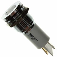 Q16F1CXXW12E INDICATOR 12V 16MM FLUSH WHITE