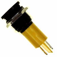 Q16F1BXXY12E INDICATOR 12V 16MM FLUSH YELLOW