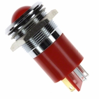 Q22P1CXXR12E INDICATOR 12V 22MM PROMINENT RED