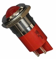 Q22P1CXXR24E INDICATOR 24V 22MM PROMINENT RED