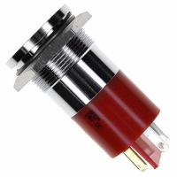 Q22F1CXXR24E INDICATOR 24V 22MM FLUSH RED