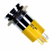 Q22F1CXXY24E INDICATOR 24V 22MM FLUSH YELLOW