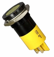 Q22F1BXXY110E INDICATOR 110V 22MM FLUSH YELLOW