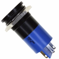 Q22F1BXXB12E INDICATOR 12V 22MM FLUSH BLUE