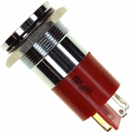 Q22F1CXXR12E INDICATOR 12V 22MM FLUSH RED