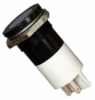 Q22F1BXXW12E INDICATOR 12V 22MM FLUSH WHITE