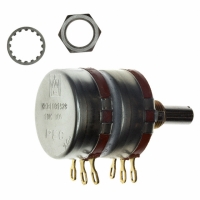 KKB1031S28 POT 10K OHM 2W DL REV LOG TAPER