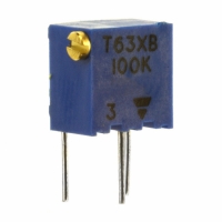 T63XB104KT20 TRIMMER 100K OHM 0.25W TH